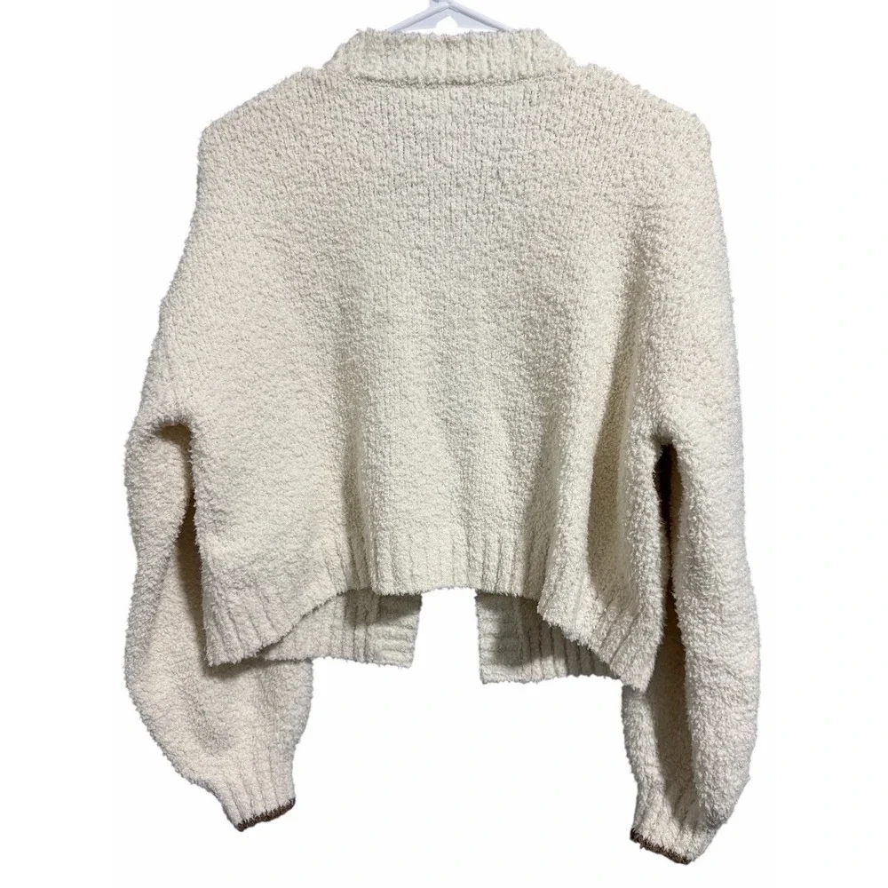 Athleta Girl Plush Knit Cardigan Magnolia White Girls Size‎ X-Large (14)